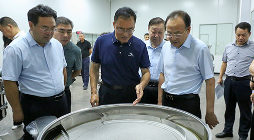 新鄉市市長魏建平蒞臨91蝌蚪视频在线观看篩機調研指導