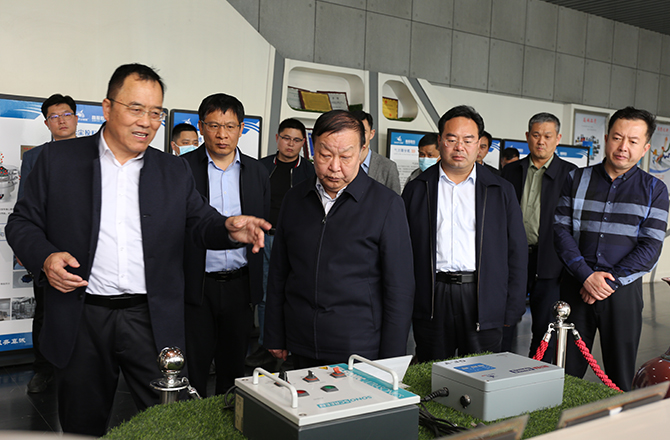 新鄉市副市長祁文華帶隊調研91蝌蚪视频在线观看股份